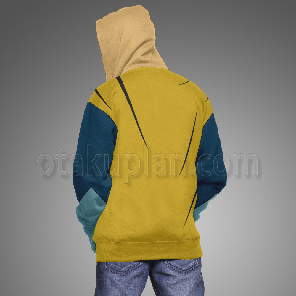 Drawn Together Captain Hero Blue Cosplay Hoodie