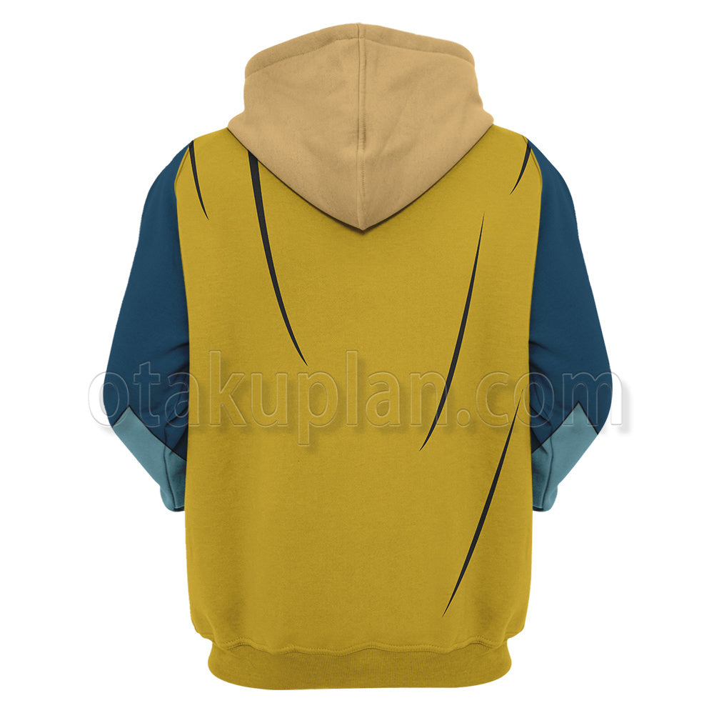 Drawn Together Captain Hero Blue Cosplay Hoodie