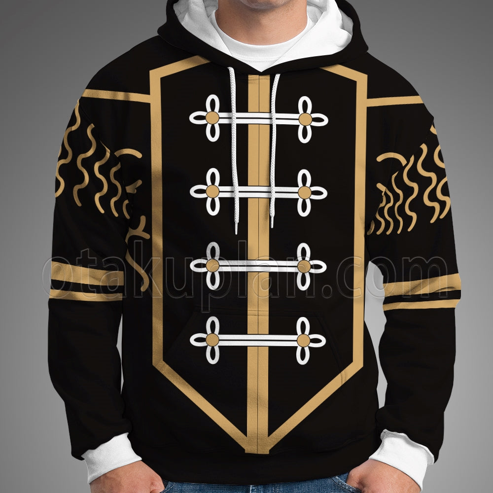 Ensemble Stars Judge Black and White Duel Arashi Narukami Tsukasa Suou Cosplay Hoodie