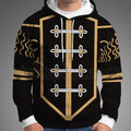 Ensemble Stars Judge Black and White Duel Arashi Narukami Tsukasa Suou Cosplay Hoodie