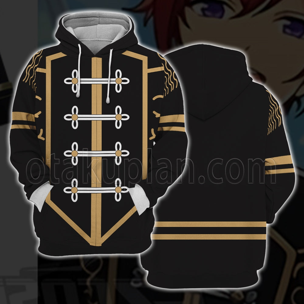 Ensemble Stars Judge Black and White Duel Arashi Narukami Tsukasa Suou Cosplay Hoodie