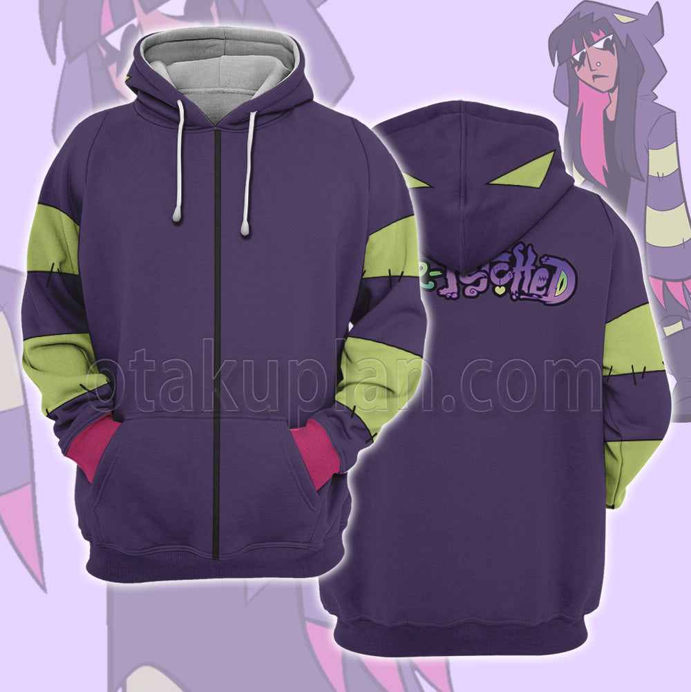 Far Feteched Regan Locklear Purple Cosplay Hoodie