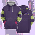 Far Feteched Regan Locklear Purple Cosplay Hoodie