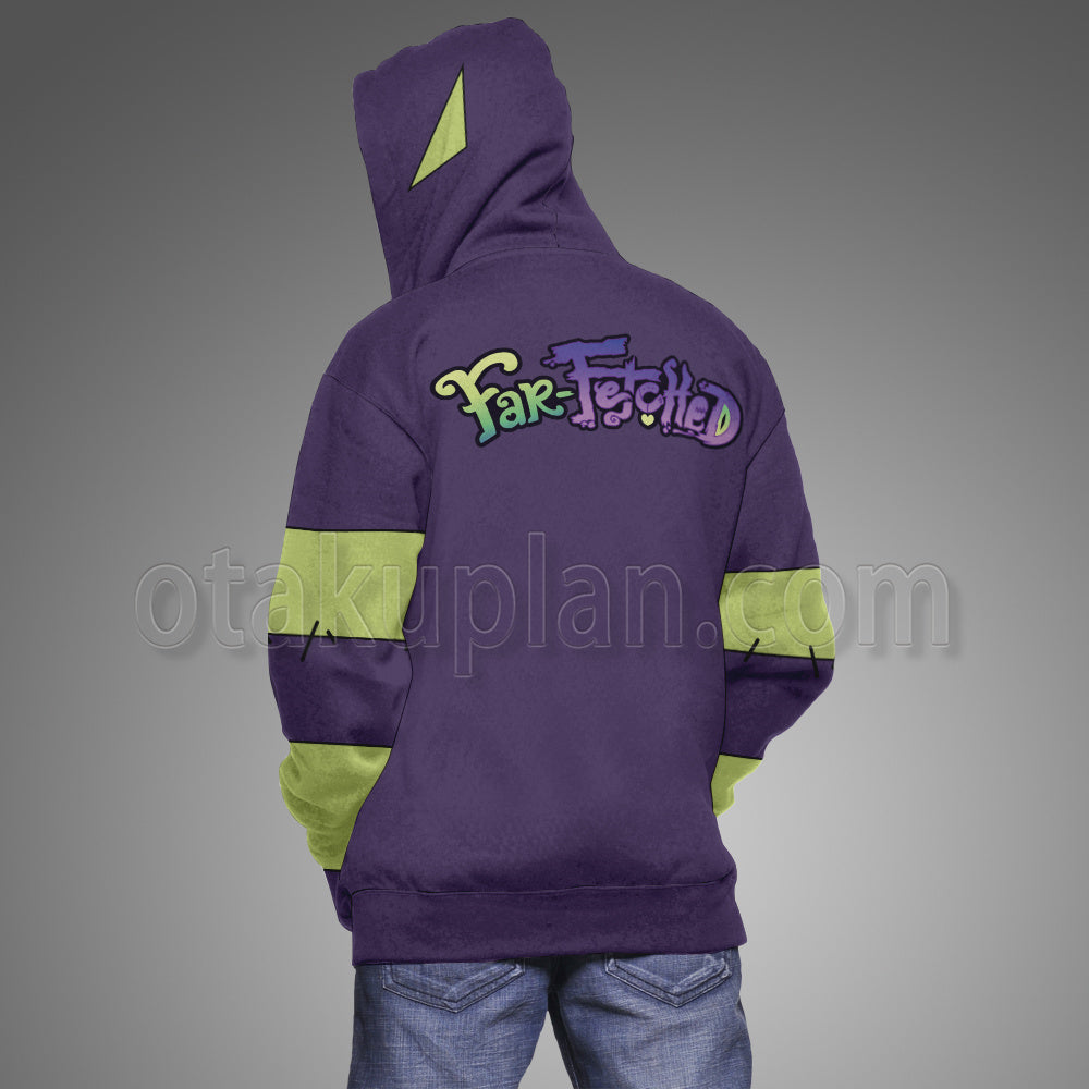 Far Feteched Regan Locklear Purple Cosplay Hoodie
