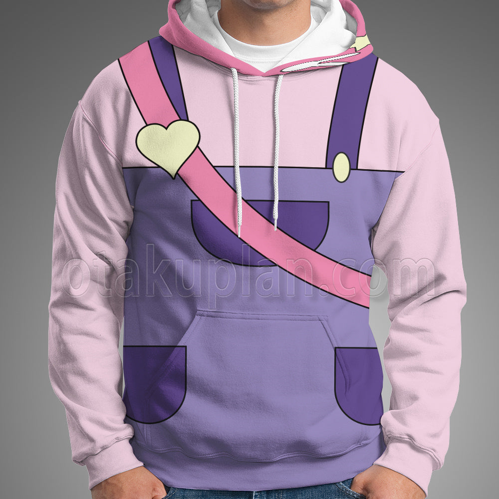 Far Feteched Rue Cervello Pink Cosplay Hoodie