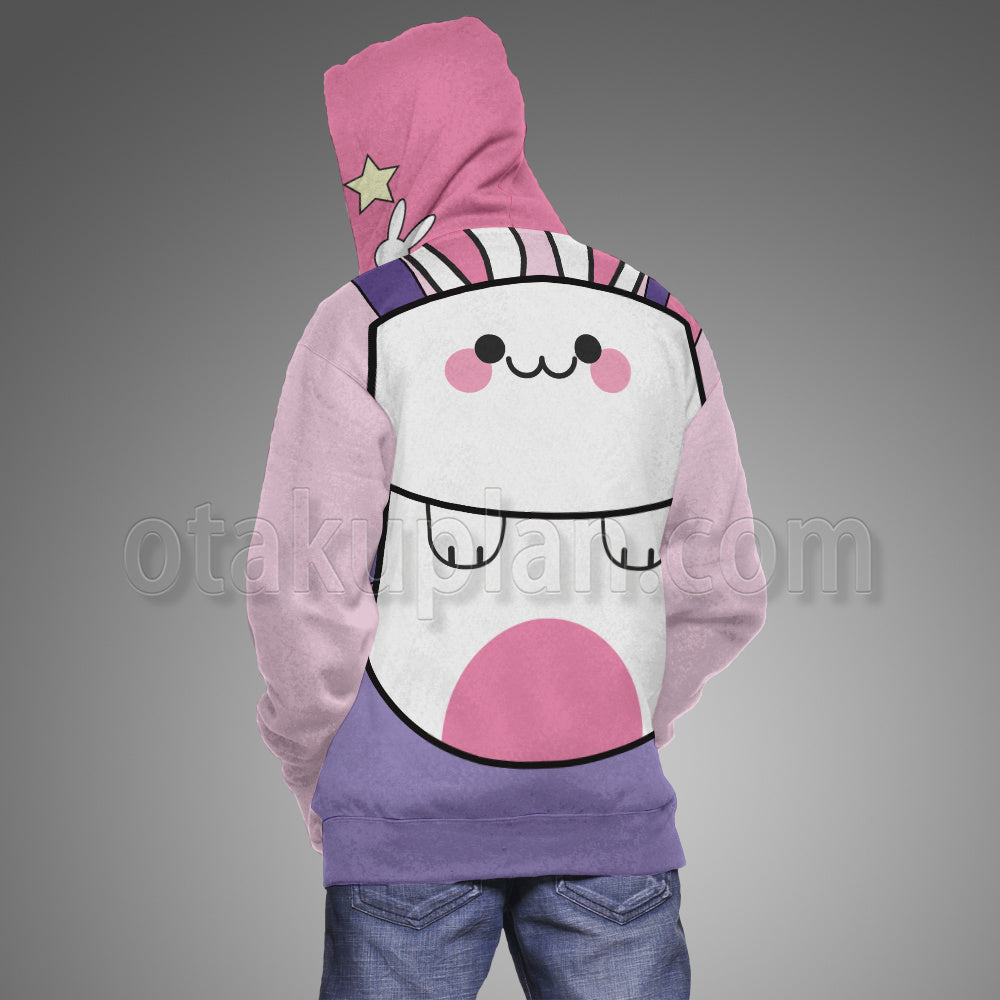 Far Feteched Rue Cervello Pink Cosplay Hoodie