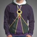 Fate Grand Order Caster Purple Cosplay Hoodie