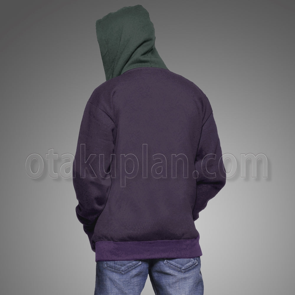 Fate Grand Order Caster Purple Cosplay Hoodie