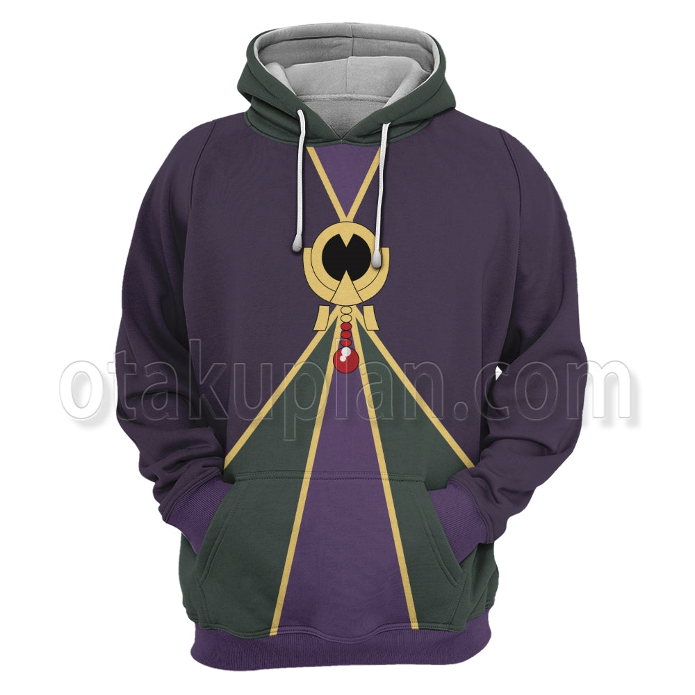 Fate Grand Order Caster Purple Cosplay Hoodie