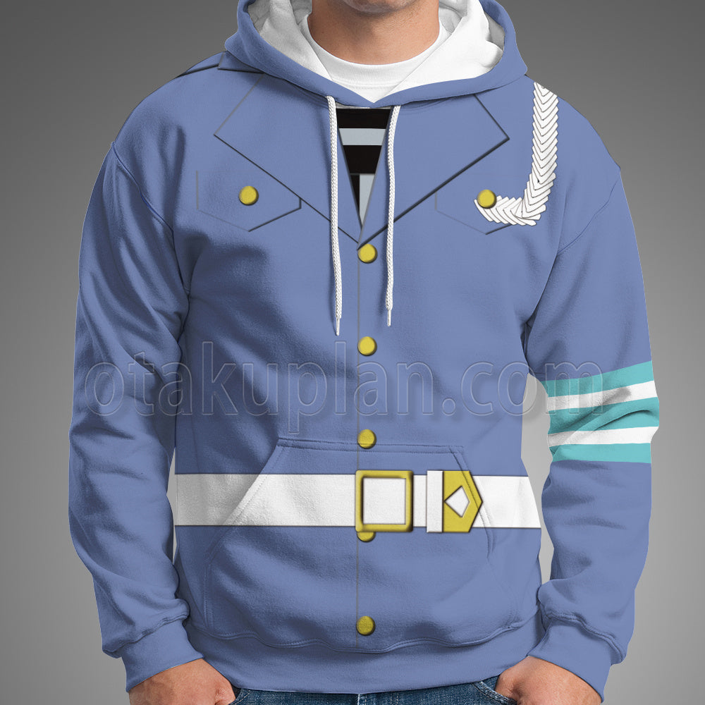 Fate Grand Order Fgo Minamoto No Raikou Police Cosplay Hoodie