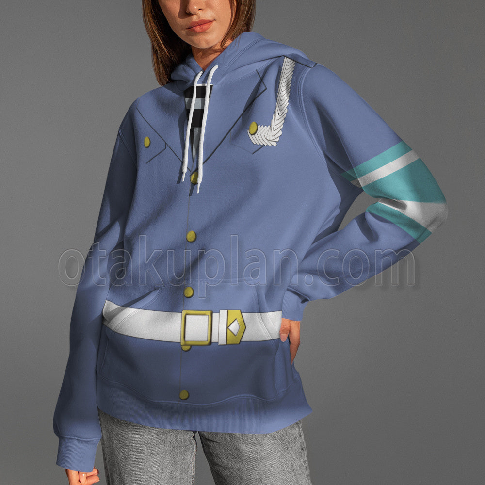 Fate Grand Order Fgo Minamoto No Raikou Police Cosplay Hoodie