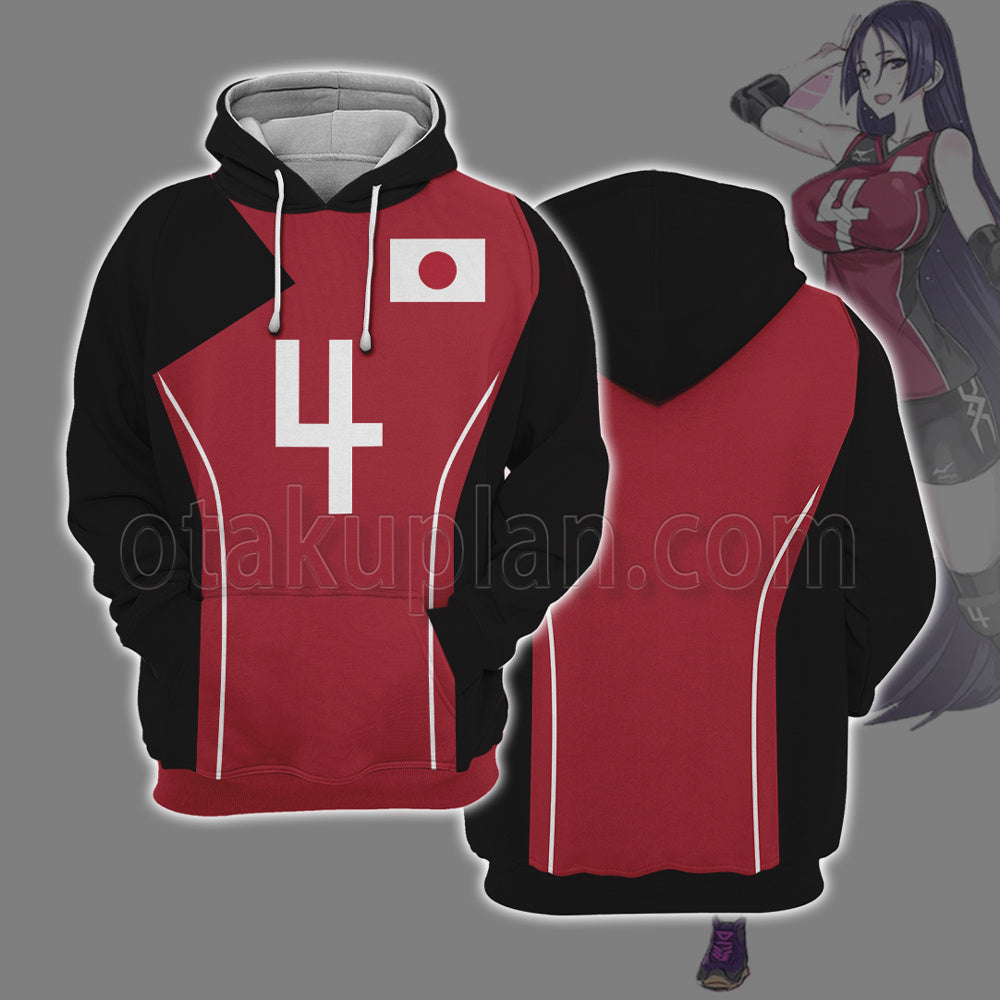 Fate Grand Order Minamoto No Raikou Gym Cosplay Hoodie