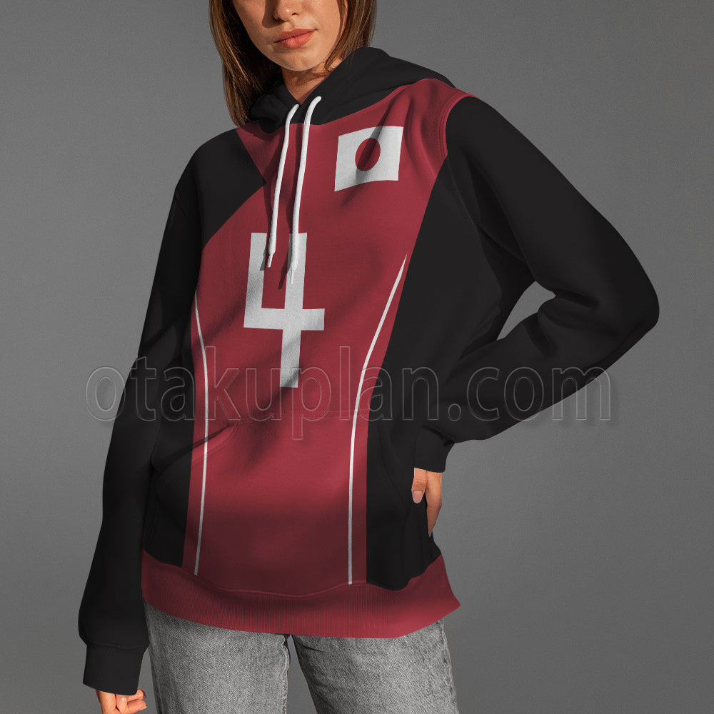 Fate Grand Order Minamoto No Raikou Gym Cosplay Hoodie