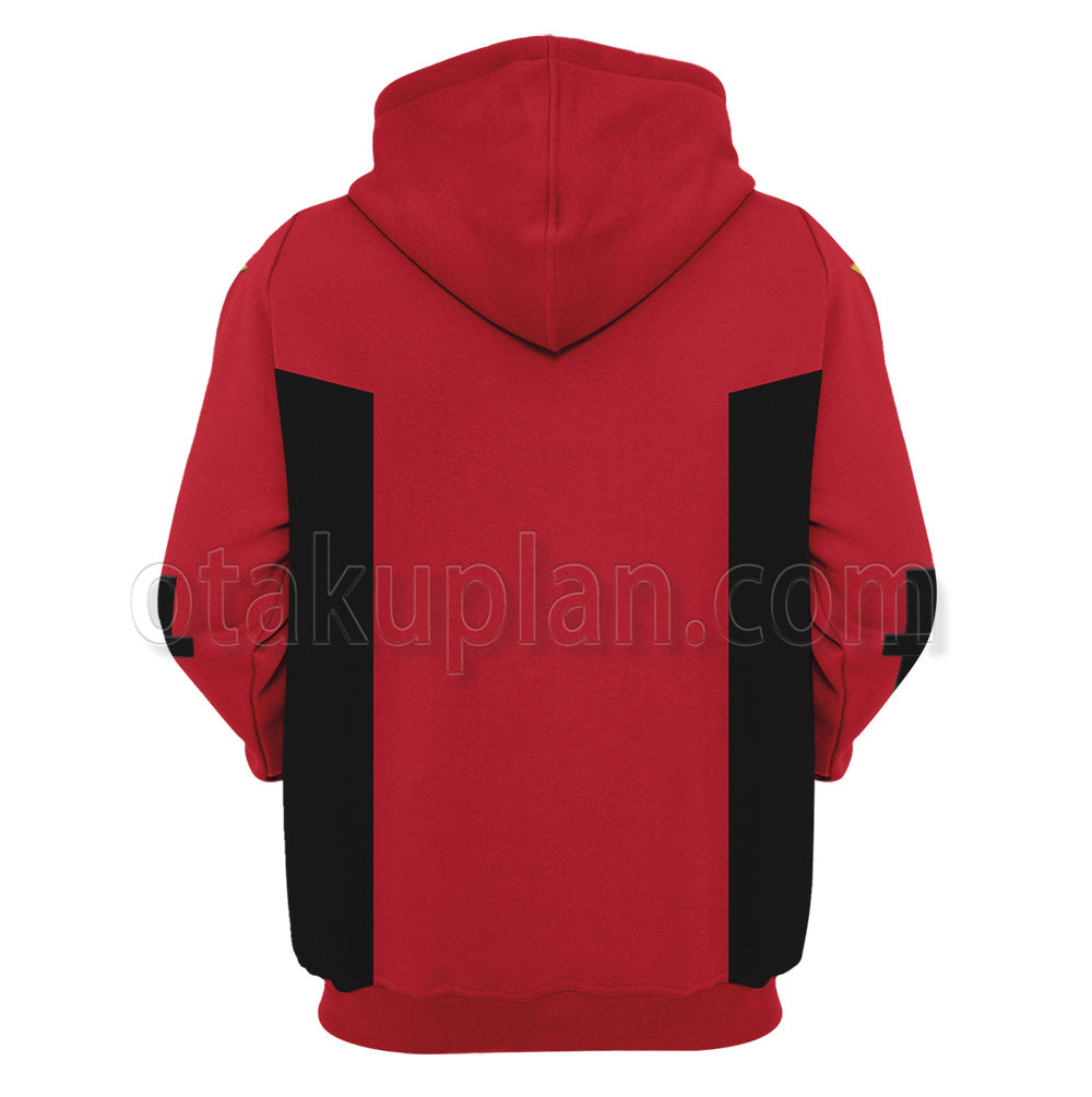 Fate Grand Order Mordred Racing Suit Cosplay Hoodie