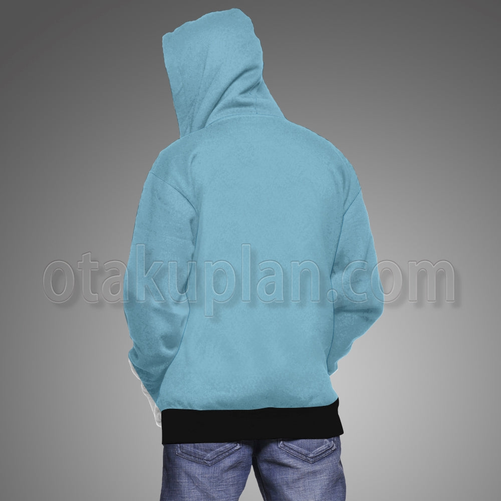 Fate Grand Order Yamanami Keisuke Blue Cosplay Hoodie