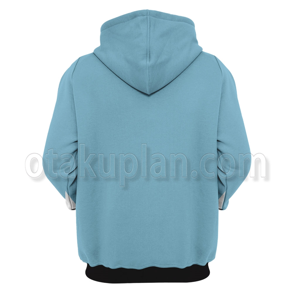 Fate Grand Order Yamanami Keisuke Blue Cosplay Hoodie