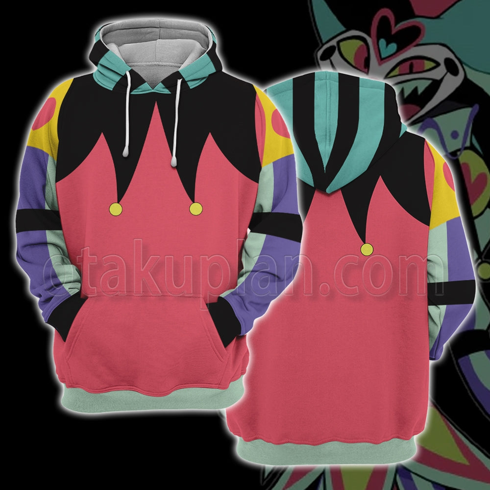 Fizzarolli Hazbin Hotel Journey To The Light Cosplay Hoodie