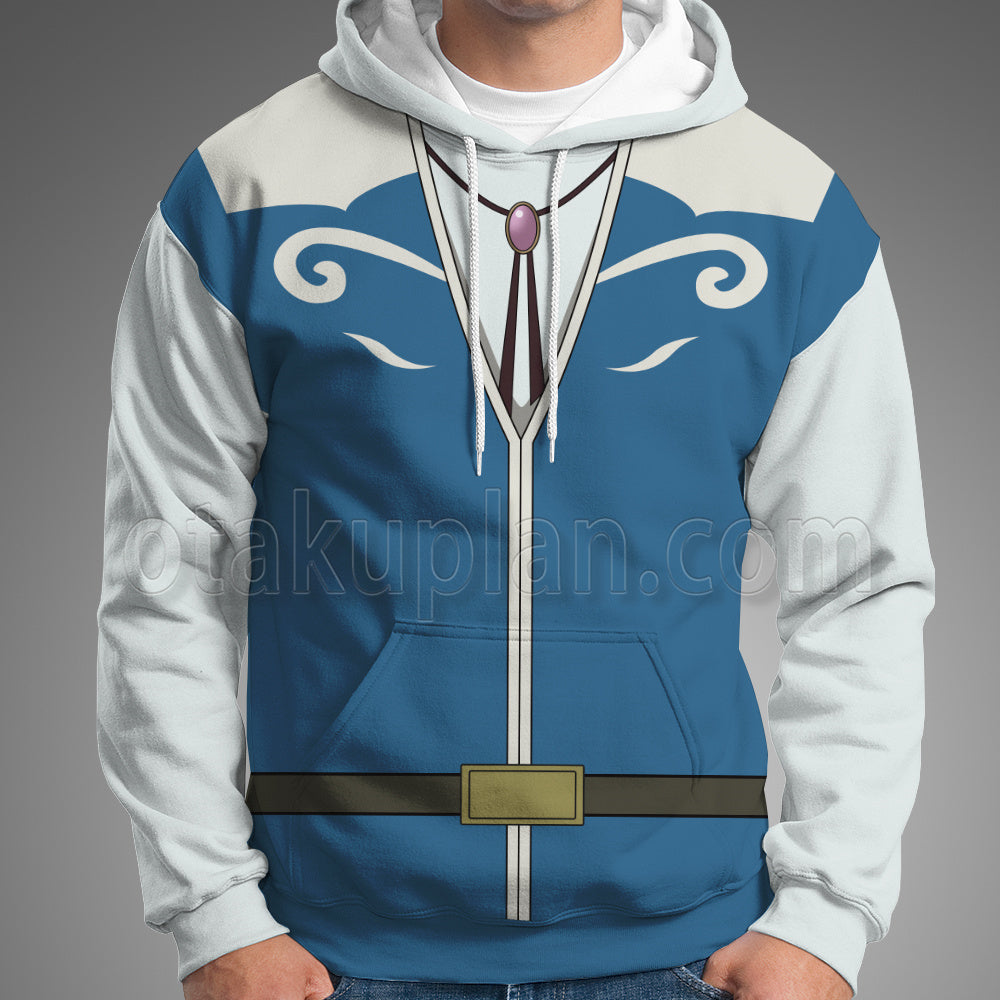 Fluffy Paradise Gache Wilherd Rega Blue Cospaly Hoodie