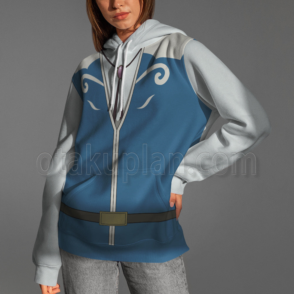 Fluffy Paradise Gache Wilherd Rega Blue Cospaly Hoodie