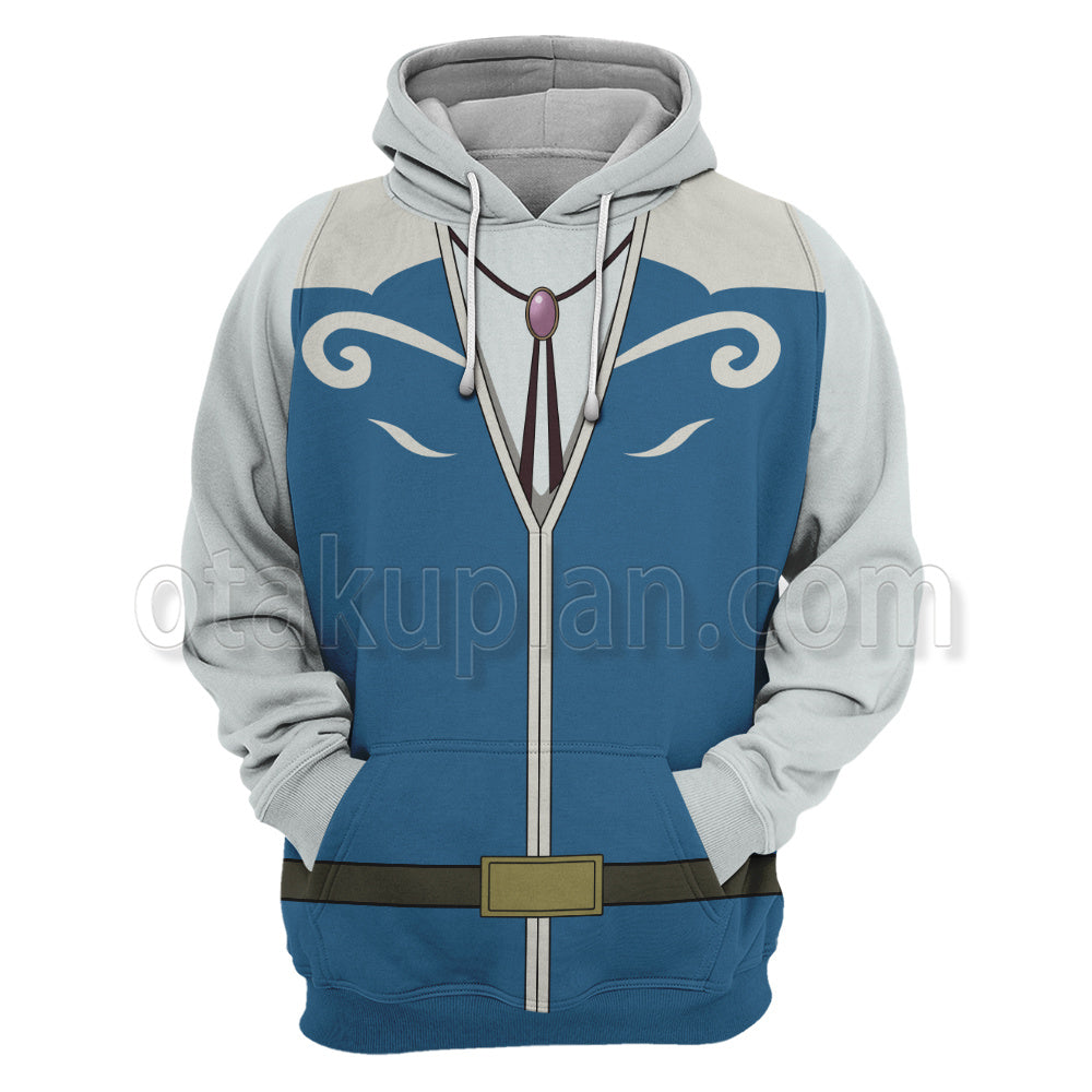 Fluffy Paradise Gache Wilherd Rega Blue Cospaly Hoodie