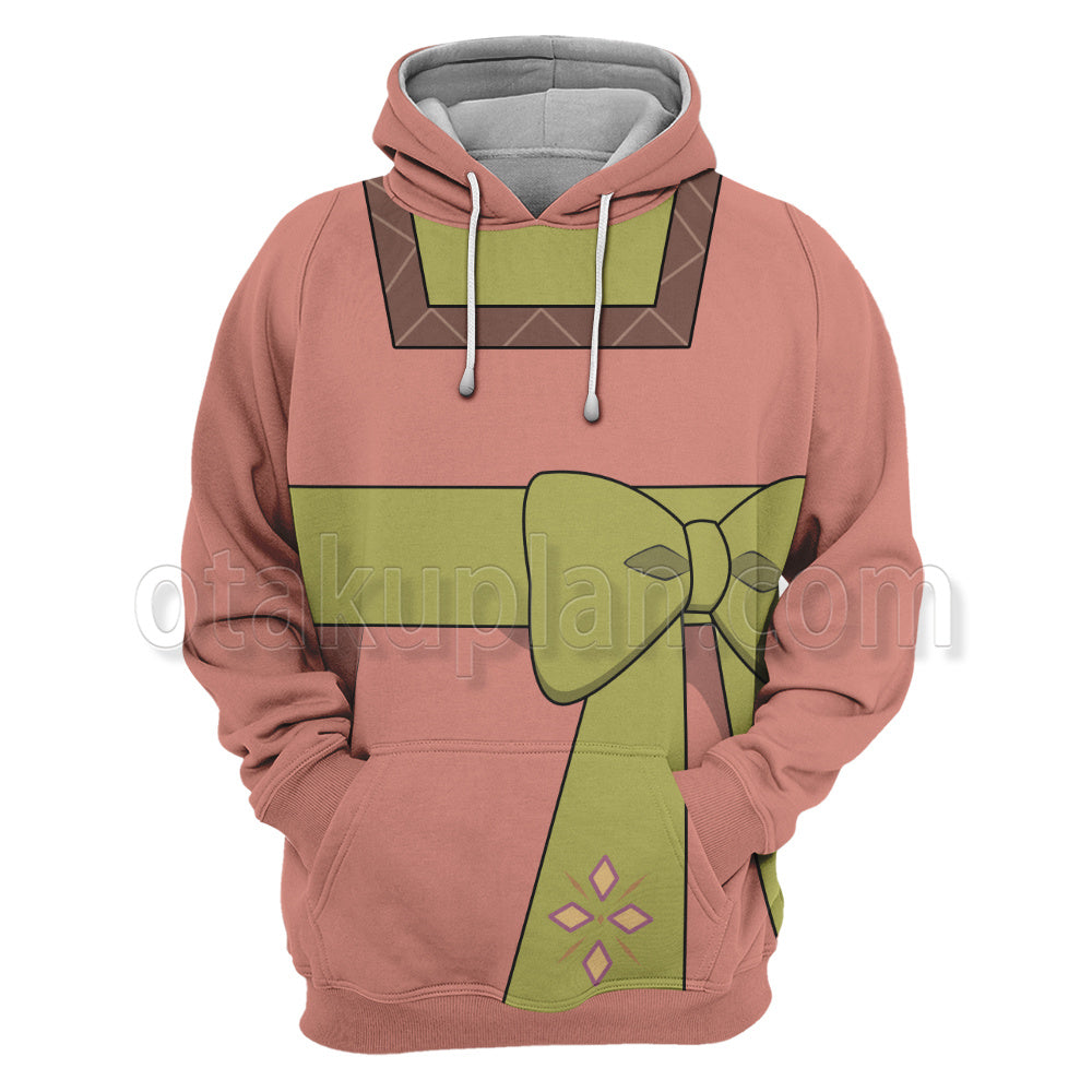 Fluffy Paradise Osfe Nefertima Pink Cosplay Hoodie