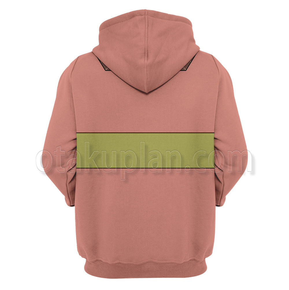 Fluffy Paradise Osfe Nefertima Pink Cosplay Hoodie