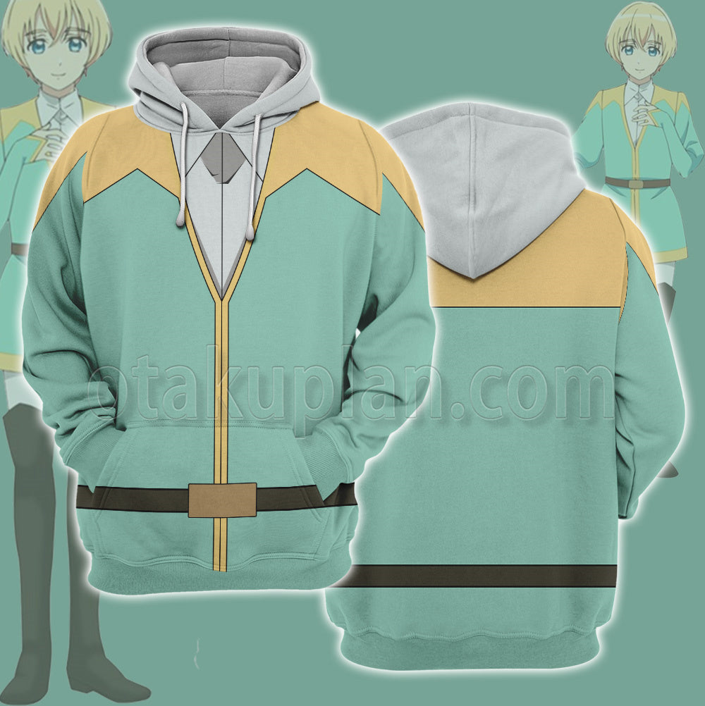 Fluffy Paradise Osfe Ralph Green Cosplay Hoodie