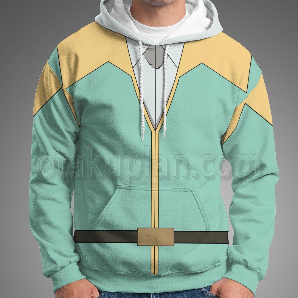 Fluffy Paradise Osfe Ralph Green Cosplay Hoodie