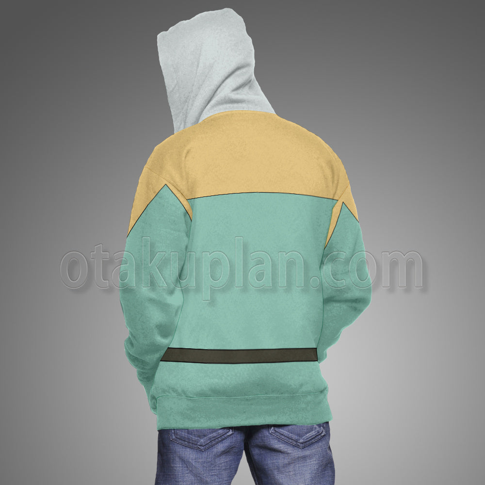 Fluffy Paradise Osfe Ralph Green Cosplay Hoodie
