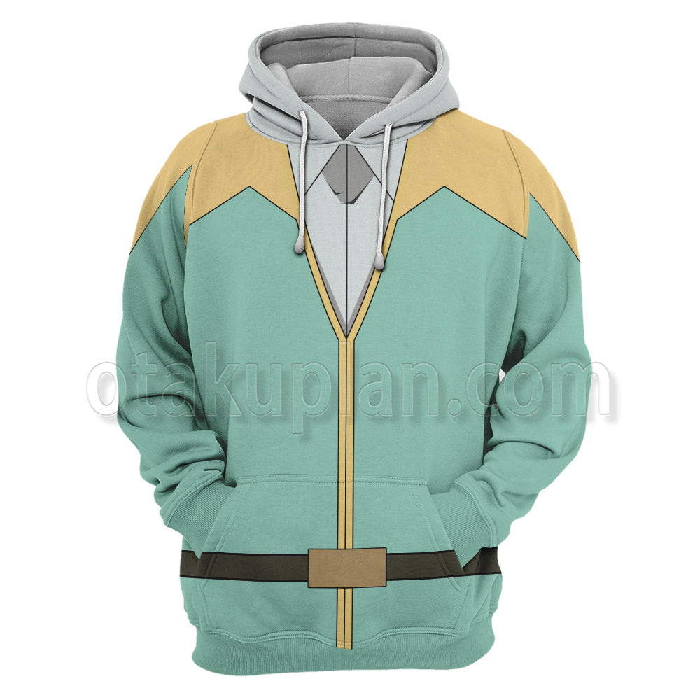 Fluffy Paradise Osfe Ralph Green Cosplay Hoodie
