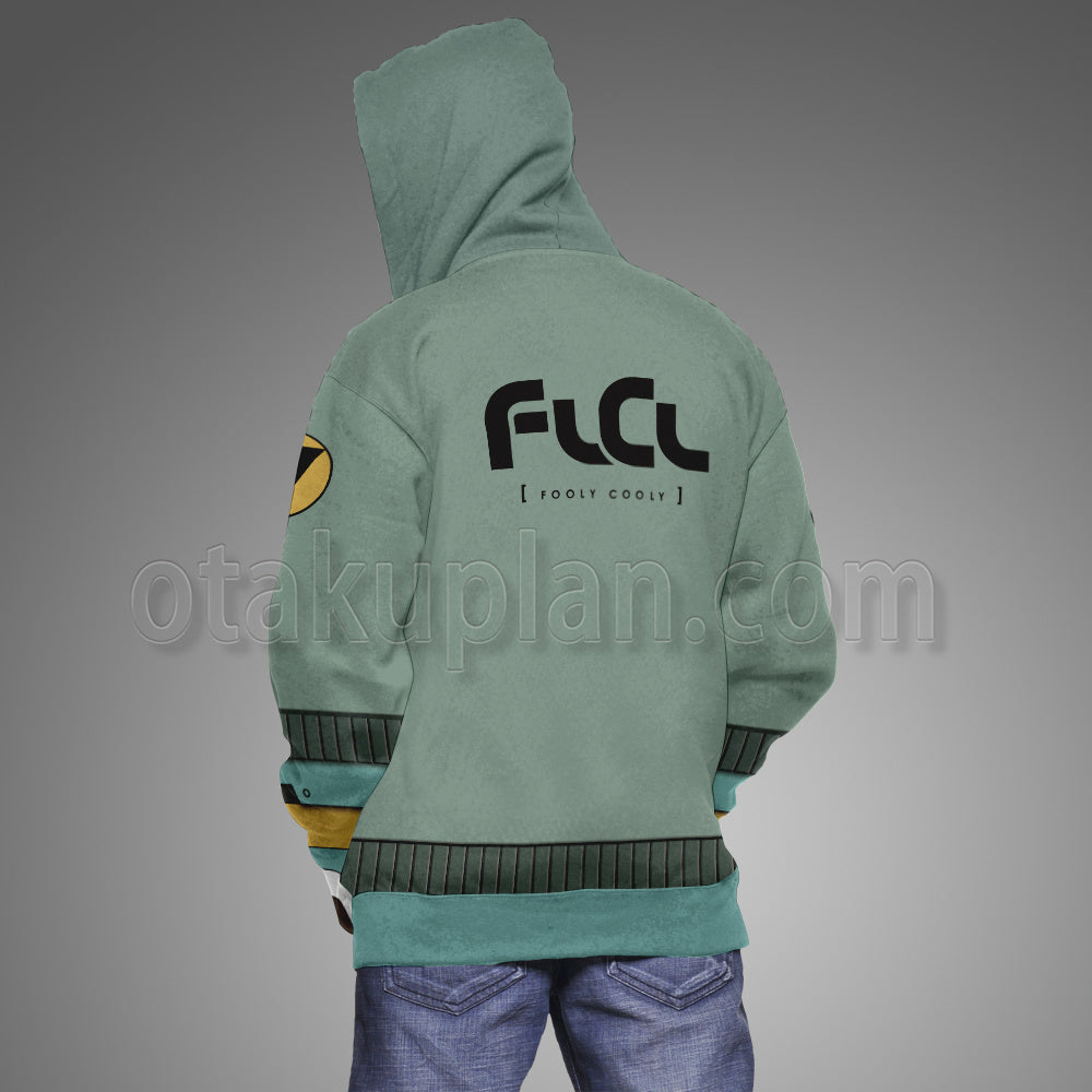 Fooly Cooly Green Flcl Canti Cosplay Hoodie