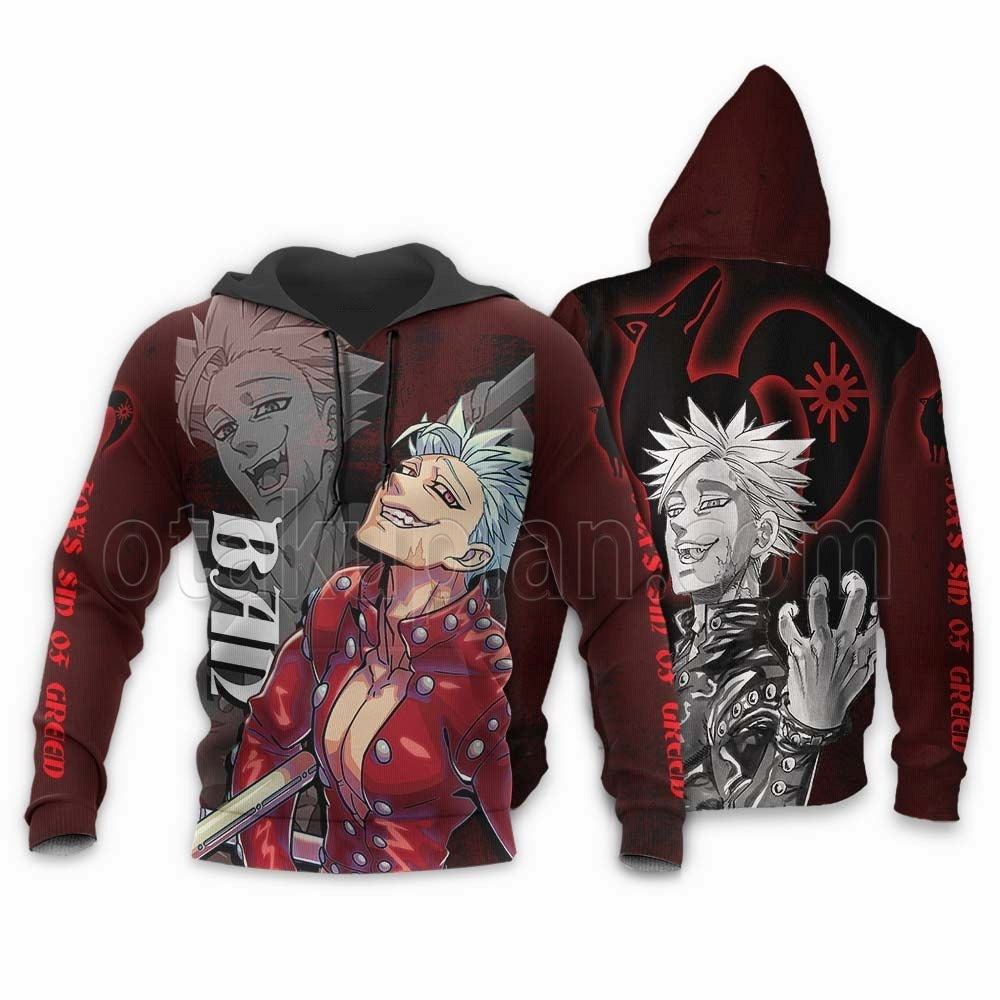 Fox 39s Sin of Greed Ban Hoodie
