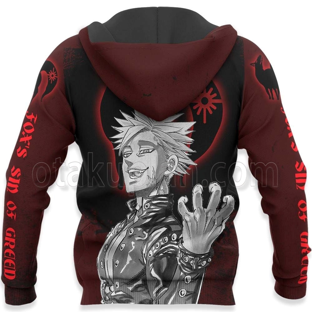 Fox 39s Sin of Greed Ban Hoodie