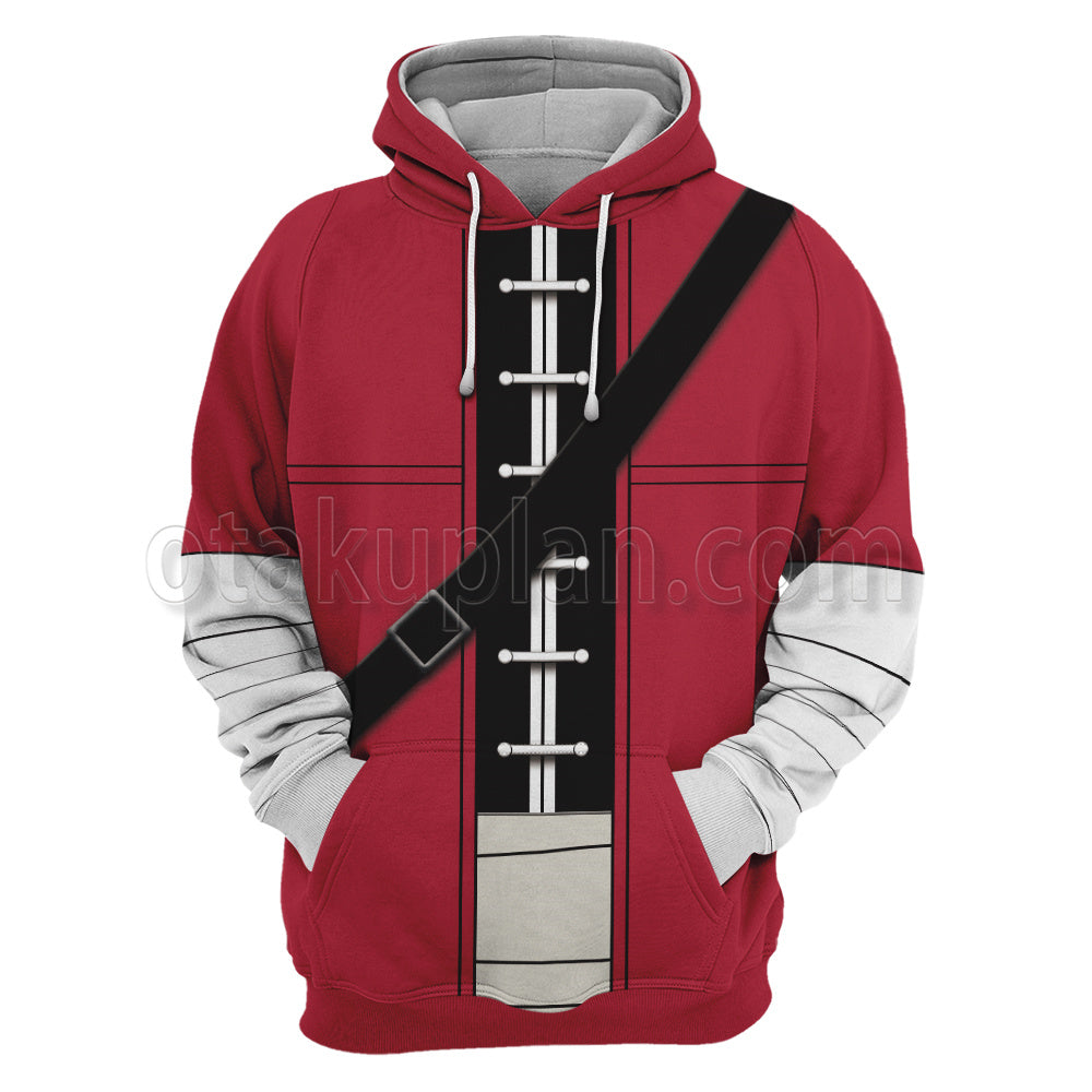 Frieren Beyond Journey End Stark Red Cosplay Hoodie