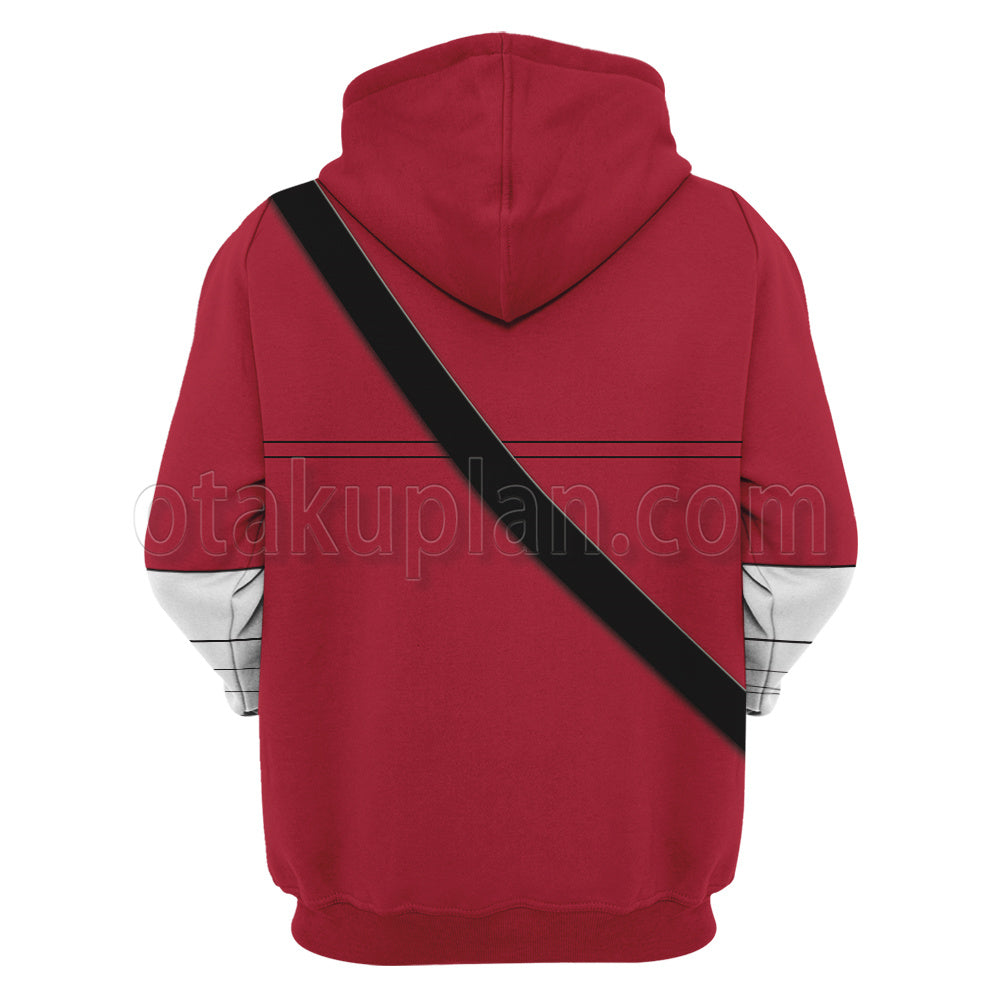 Frieren Beyond Journey End Stark Red Cosplay Hoodie