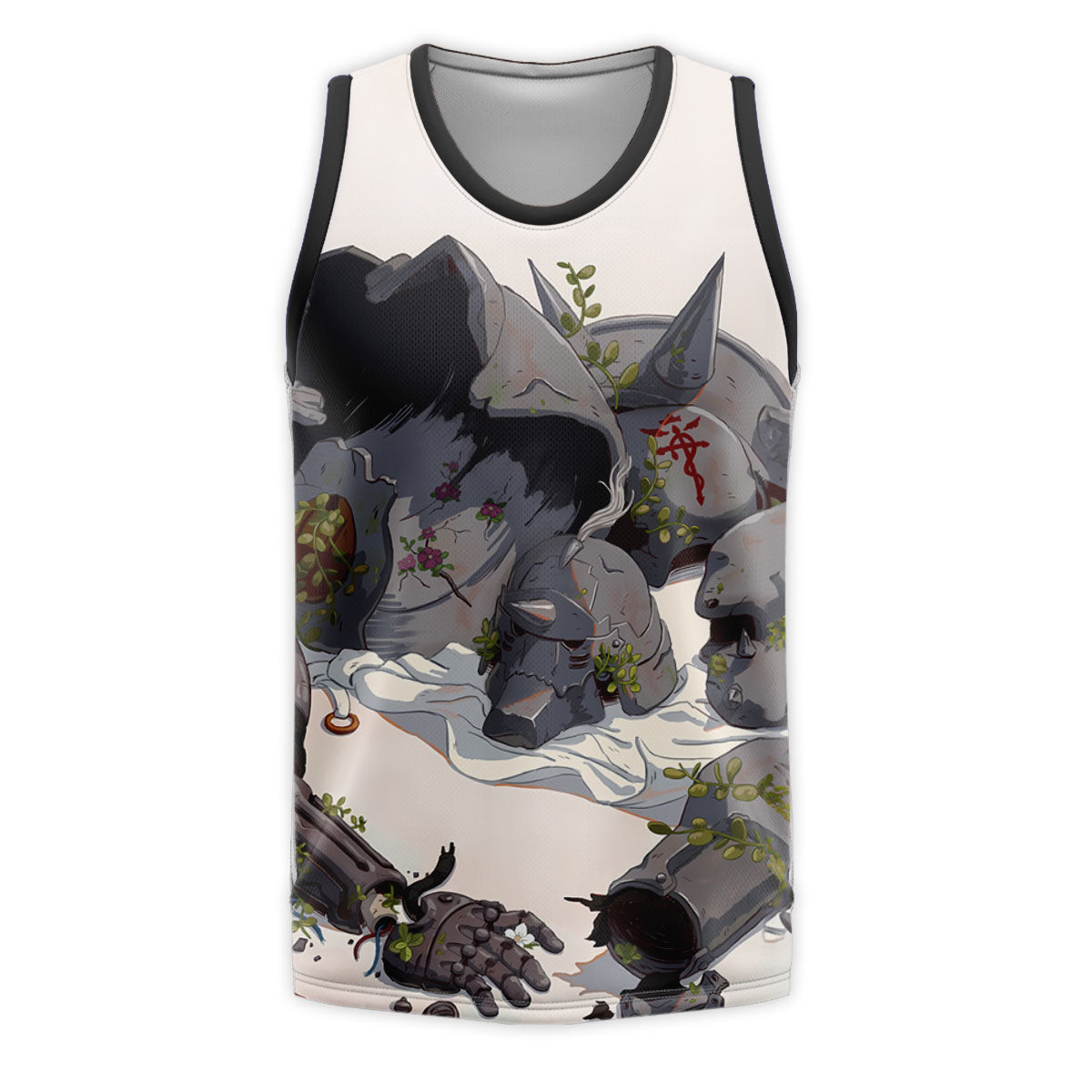 Fullmetal Alchemist Alphonse Broken Armor Anime Apparel