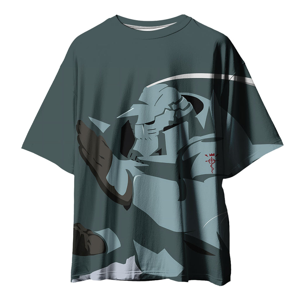 Fullmetal Alchemist Alphonse Elric Armored Pose Anime Apparel