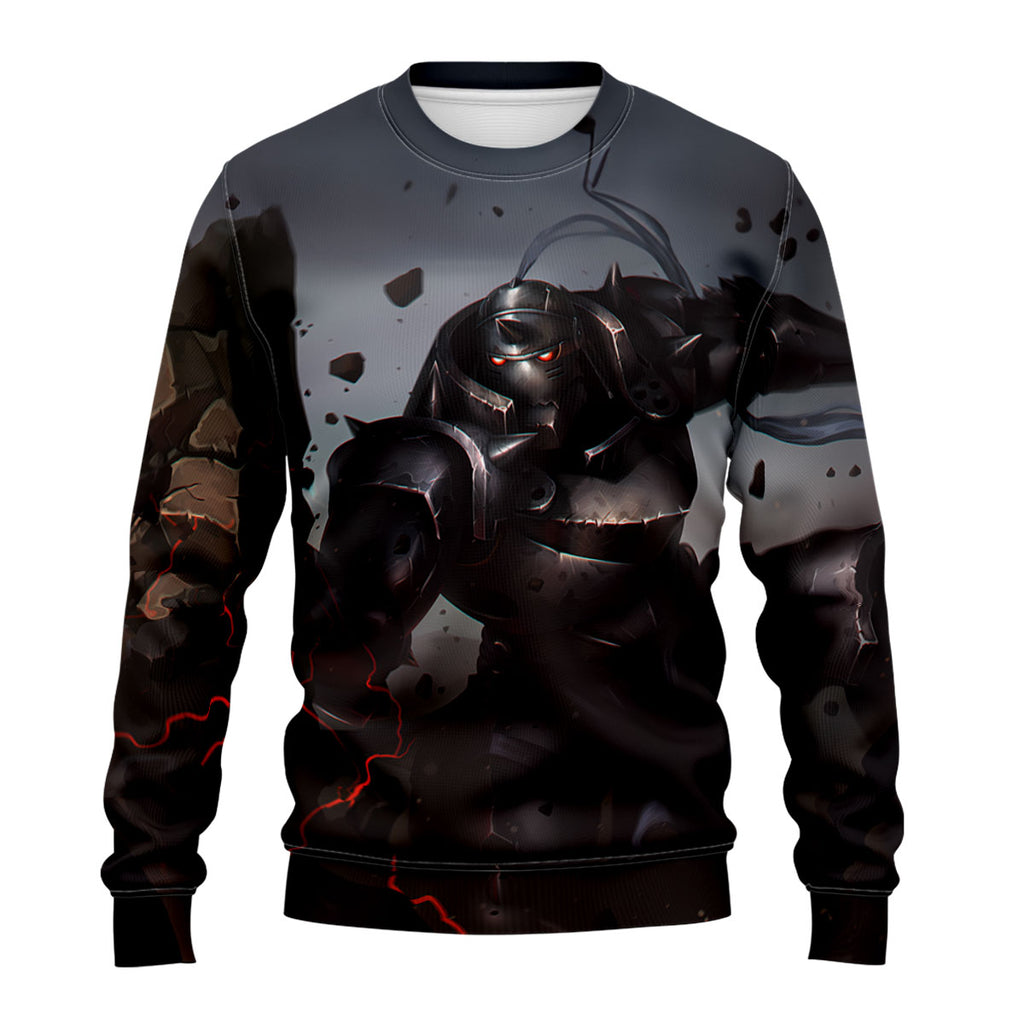 Fullmetal Alchemist Alphonse Rock Alchemy Defense Anime Apparel