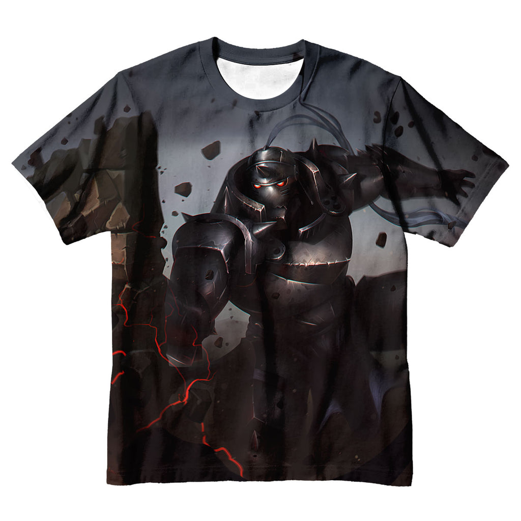 Fullmetal Alchemist Alphonse Rock Alchemy Defense Anime Apparel