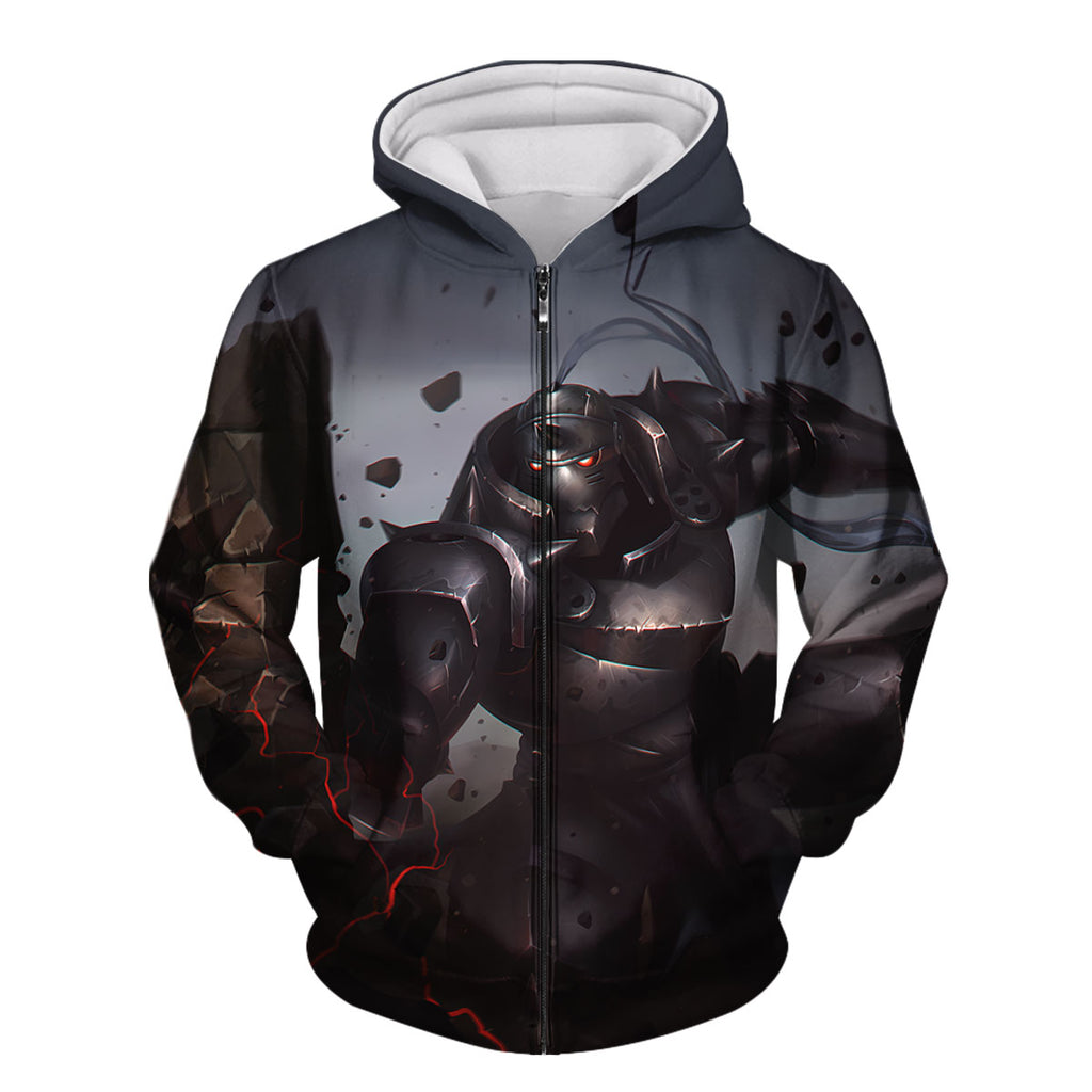 Fullmetal Alchemist Alphonse Rock Alchemy Defense Anime Apparel
