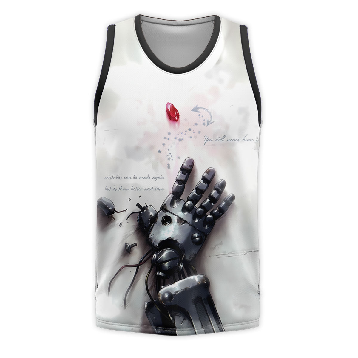 Fullmetal Alchemist Automail Arm Battle Damaged Anime Apparel