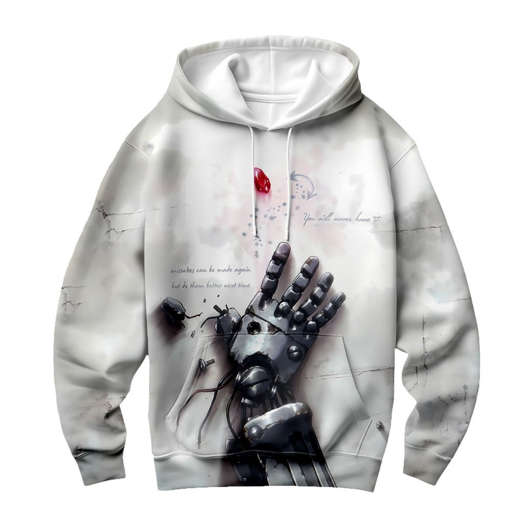 Fullmetal Alchemist Automail Arm Battle Damaged Anime Apparel