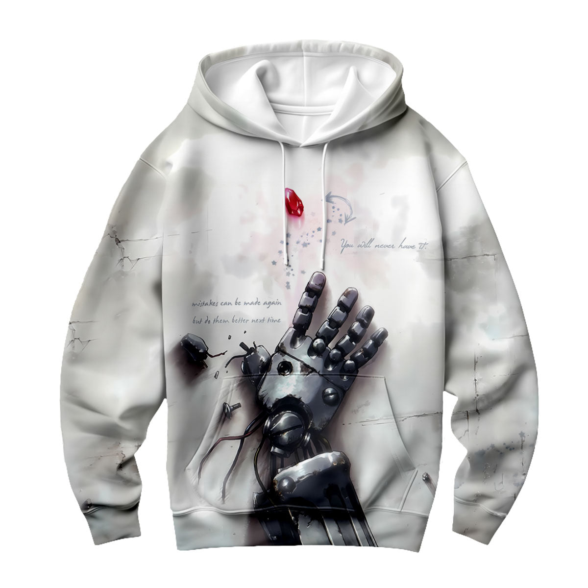 Fullmetal Alchemist Automail Arm Battle Damaged Anime Apparel