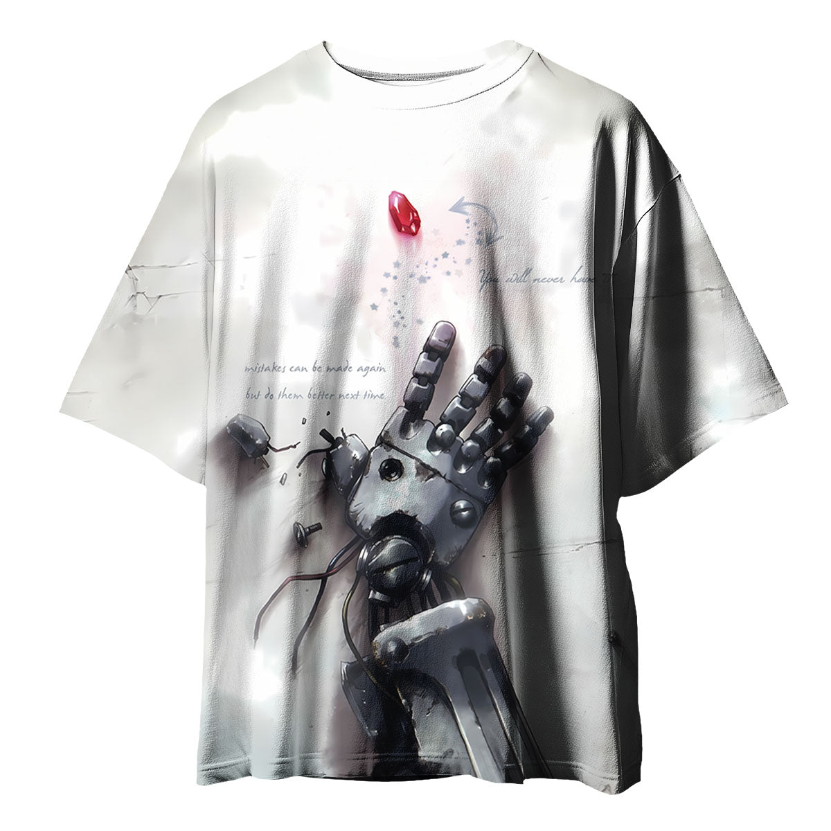 Fullmetal Alchemist Automail Arm Battle Damaged Anime Apparel