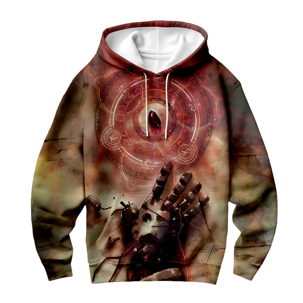 Fullmetal Alchemist Automail Arm Philosopher Stone Anime Apparel