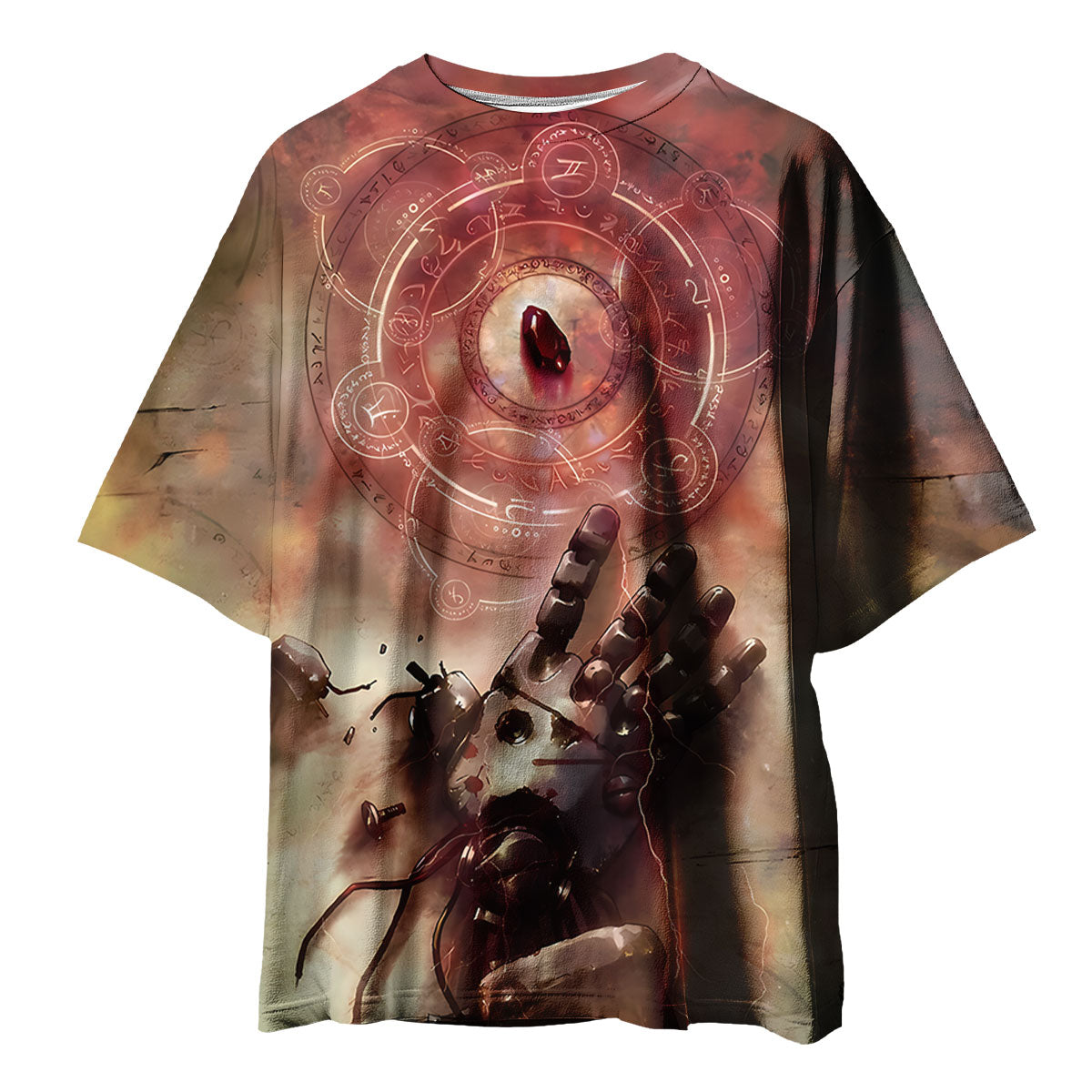 Fullmetal Alchemist Automail Arm Philosopher Stone Anime Apparel