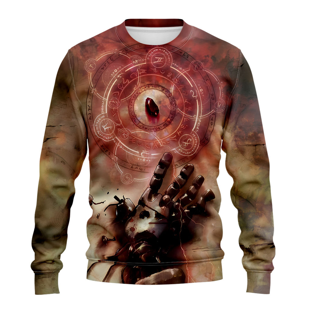Fullmetal Alchemist Automail Arm Philosopher Stone Anime Apparel