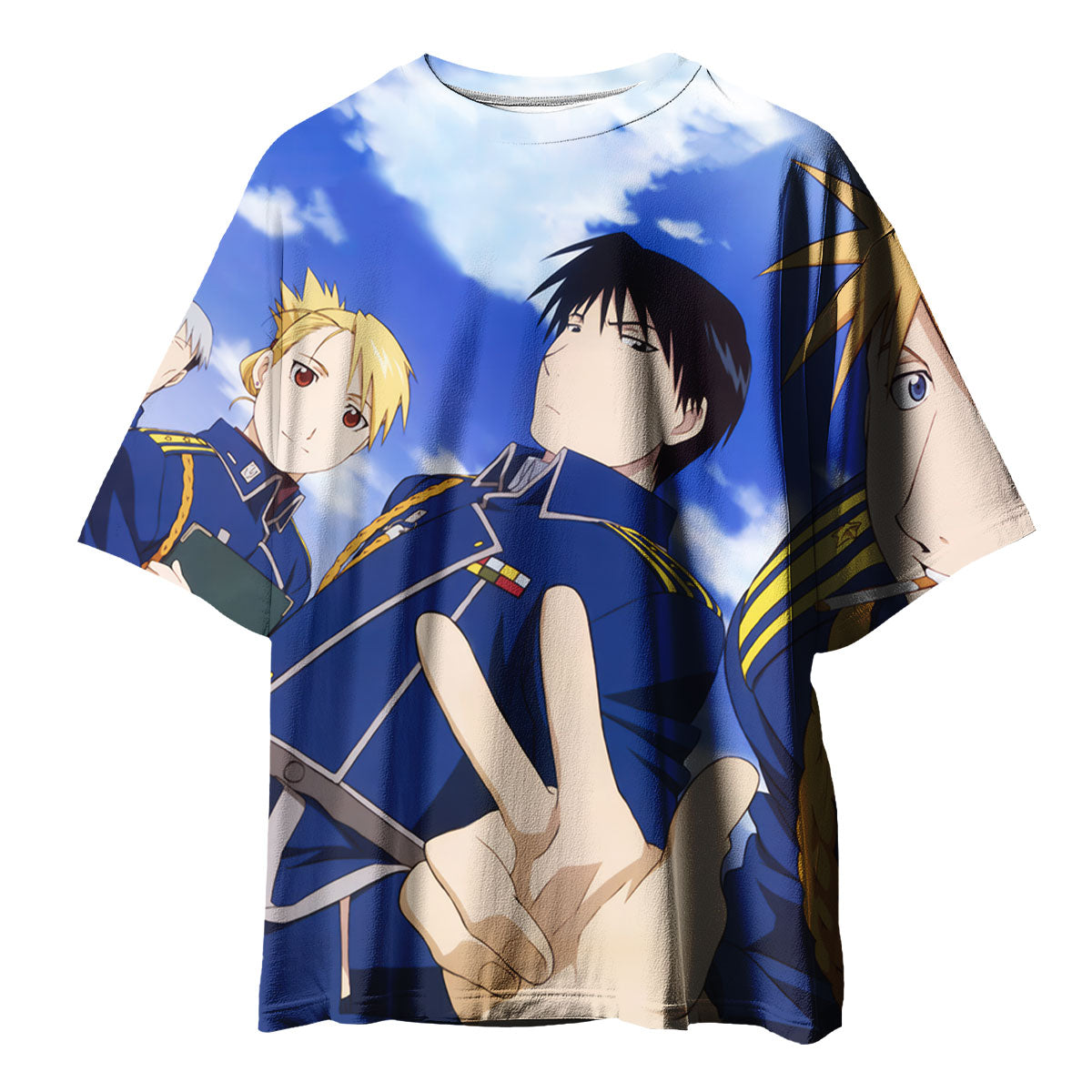 Fullmetal Alchemist Battle Soldier Squad Anime Apparel