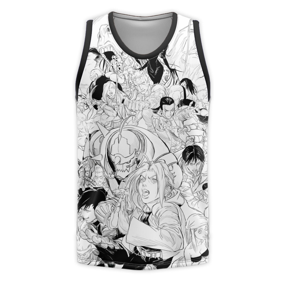 Fullmetal Alchemist Character Group Artwork Anime Apparel