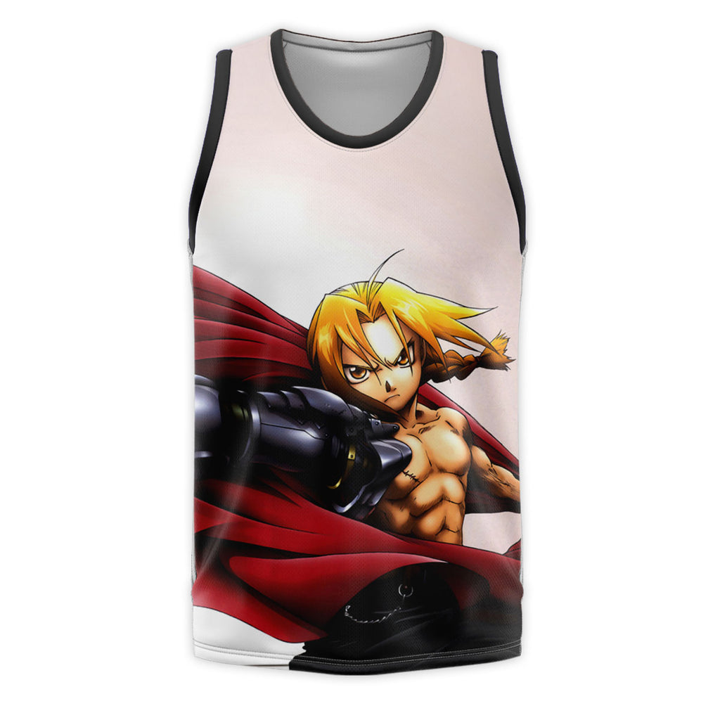 Fullmetal Alchemist Ed Elric Combat Pose Anime Apparel